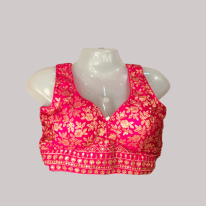 Pink Color Ready-made Blouse