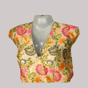 Off-White Color Ready-made Blouse