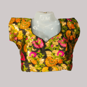 Black Color Ready-made Blouse