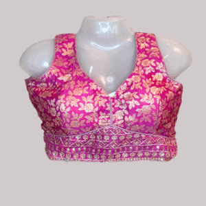 Violet Color Ready-made Blouse