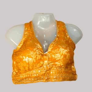 Yellow Color Ready-made Blouse