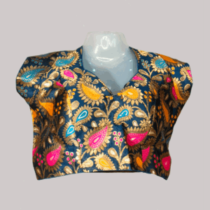 Blue Color Ready-made Blouse