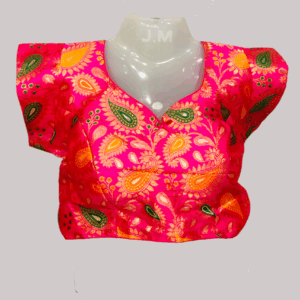Pink Color Ready-made Blouse