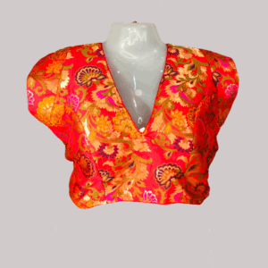Red Color Ready-made Blouse