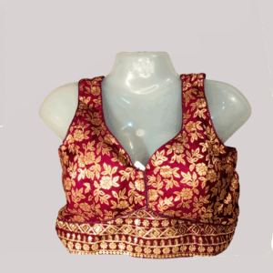 Maroon Color Ready-made Blouse