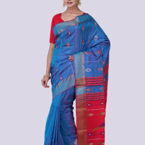 Traditional Silk Saree with Blouse Piece
