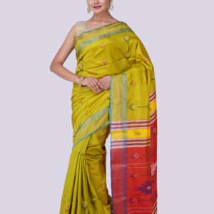 Traditional Silk Saree with Blouse Piece