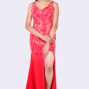 Sleeveless Solid Bodycon Full-Length Women Dress