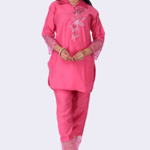 Rayon blend solid straight Kurti with Pant | pitch Kurti with Pant & Dupatta