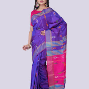 Traditional Silk Saree with Blouse Piece