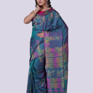 Pure Silk Saree with Blouse Piece