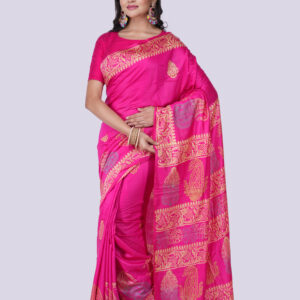 Pure Silk Saree with Blouse Piece